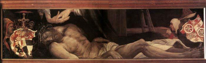 Matthias  Grunewald Lamentation of Christ before 1523 China oil painting art